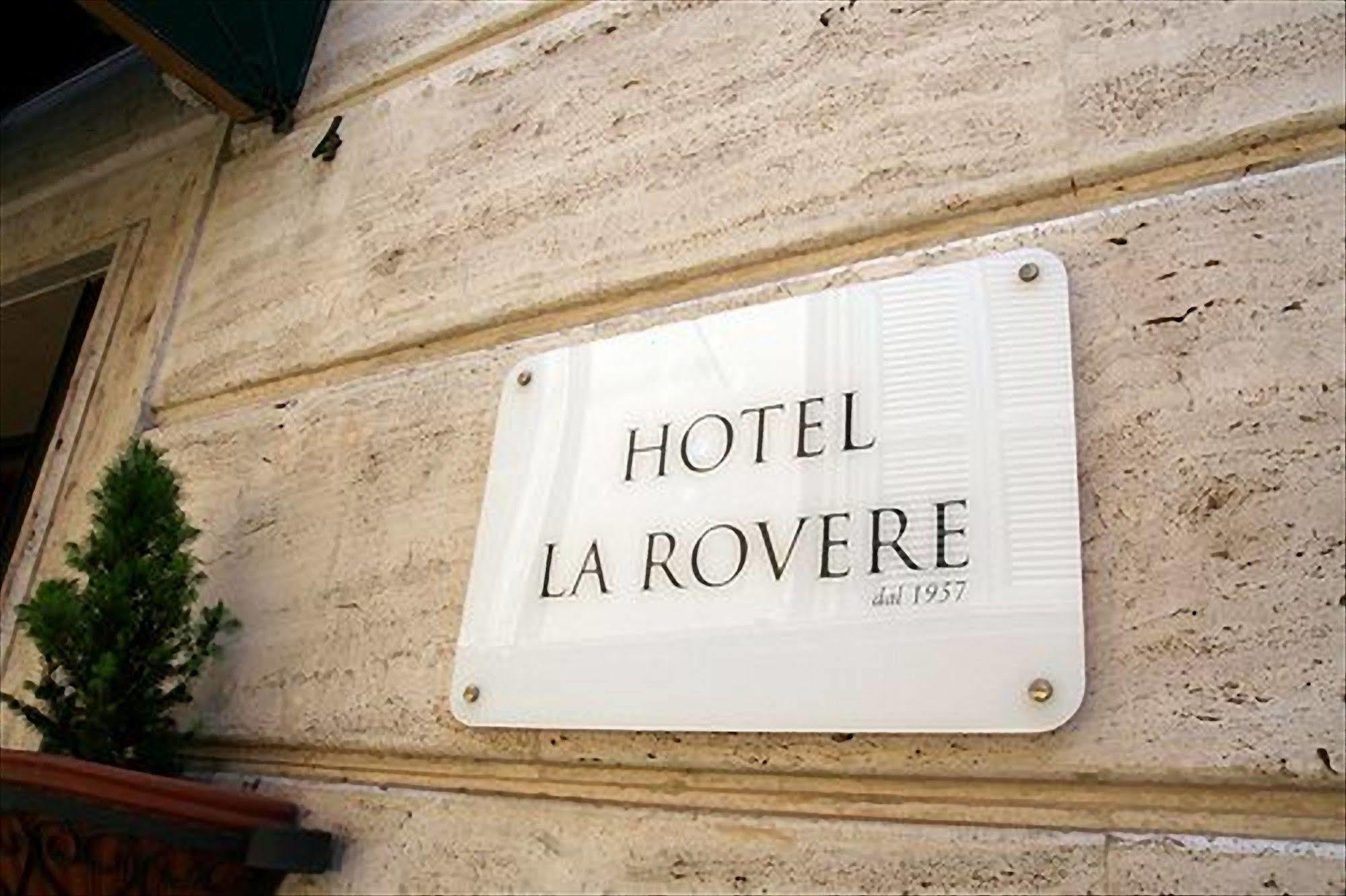Hotel La Rovere Rom Eksteriør billede